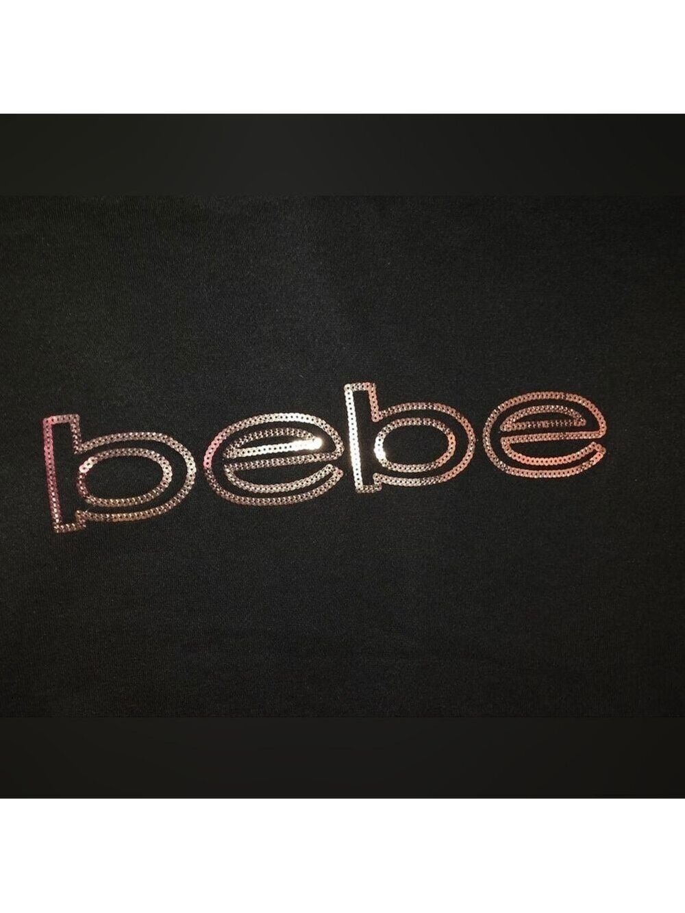 Bebe Black Hoodie Large #HD2 - Picture 9 of 9